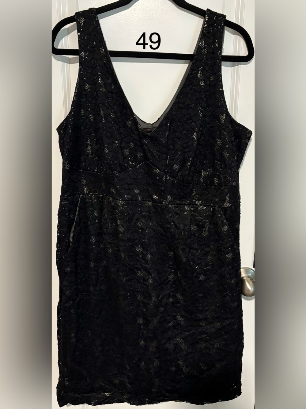 Label of women's top